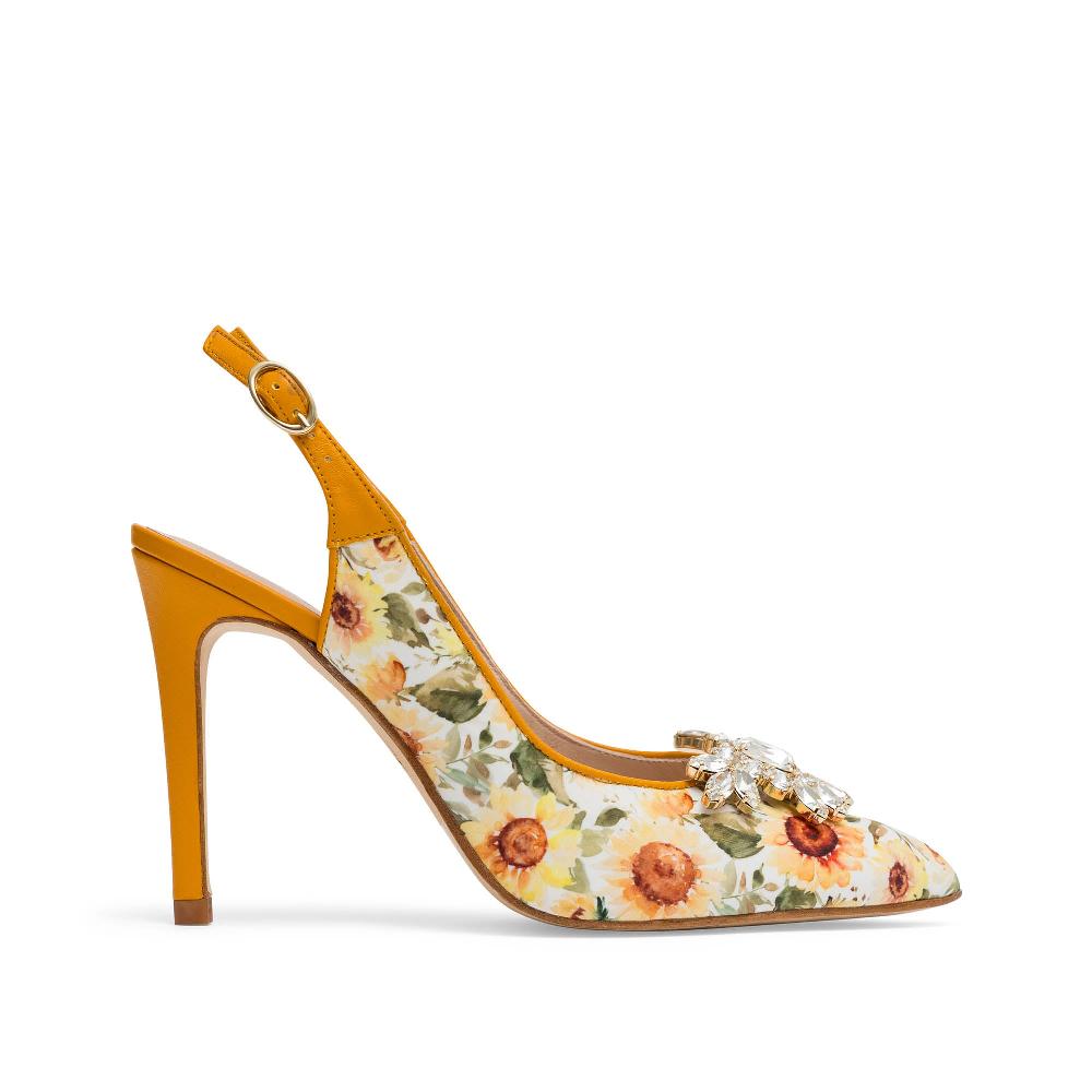 paco gil CAMILA YELLOW FLOWER