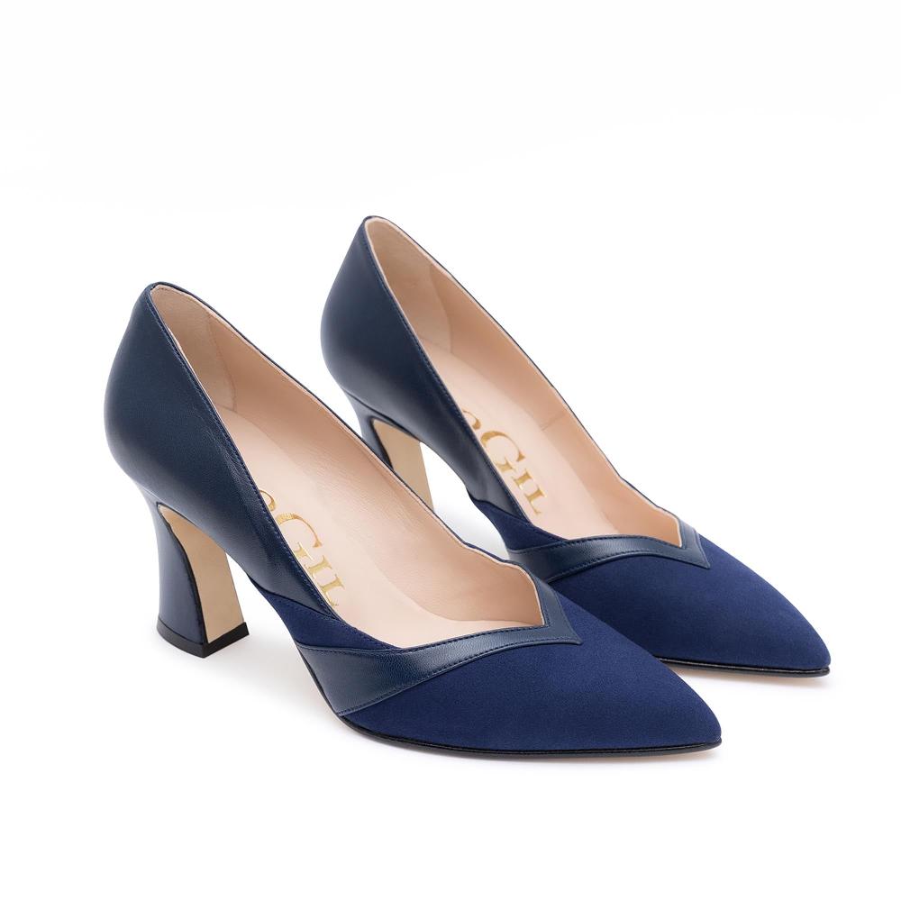 Paco Gil CARINA NAVY SUEDE/NAPA