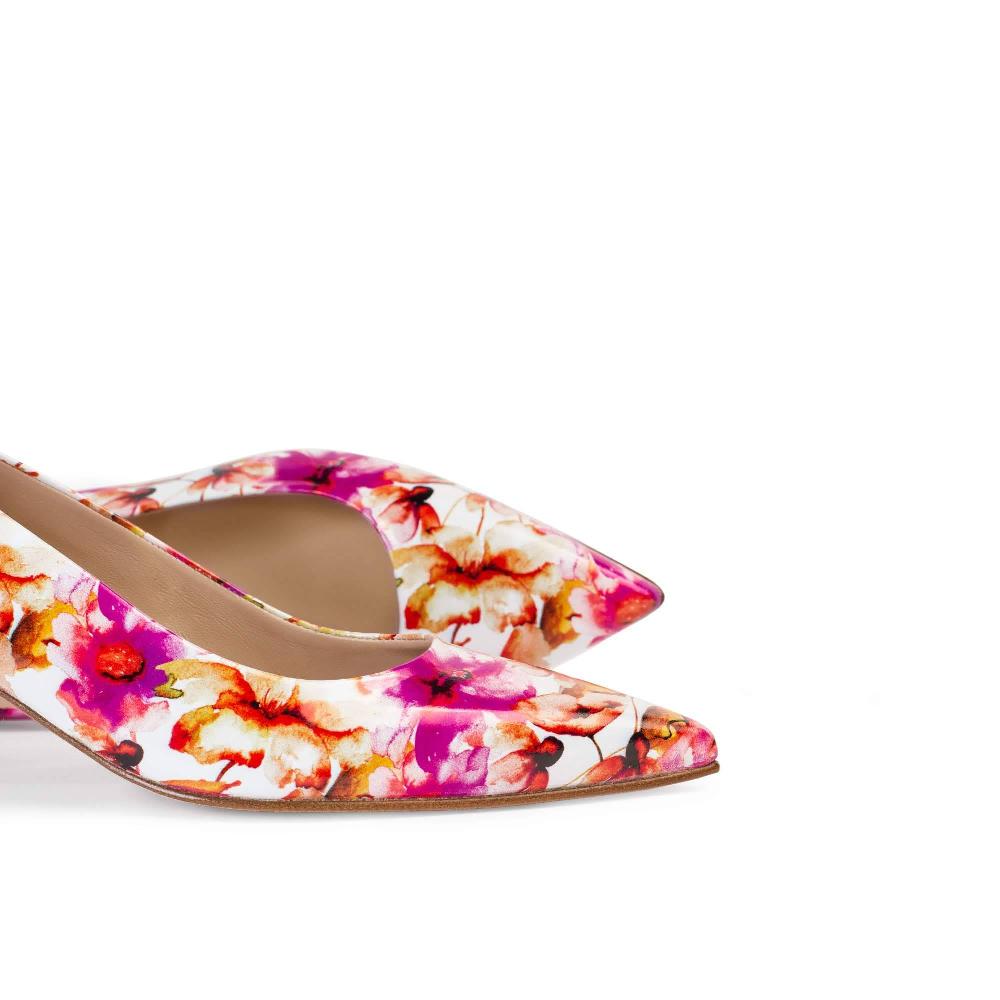 Paco Gil CARLA FUCSIA FLOWER PRINT