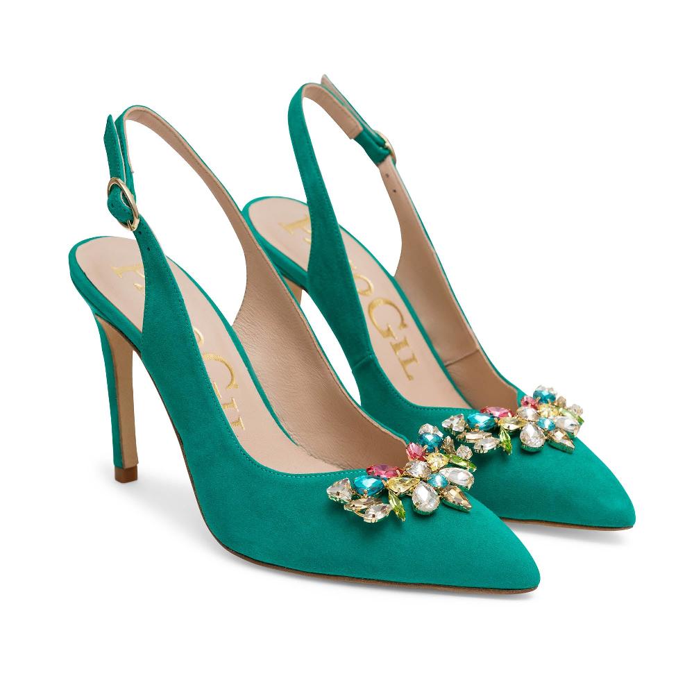 Paco Gil CASILDA GREEN SUEDE