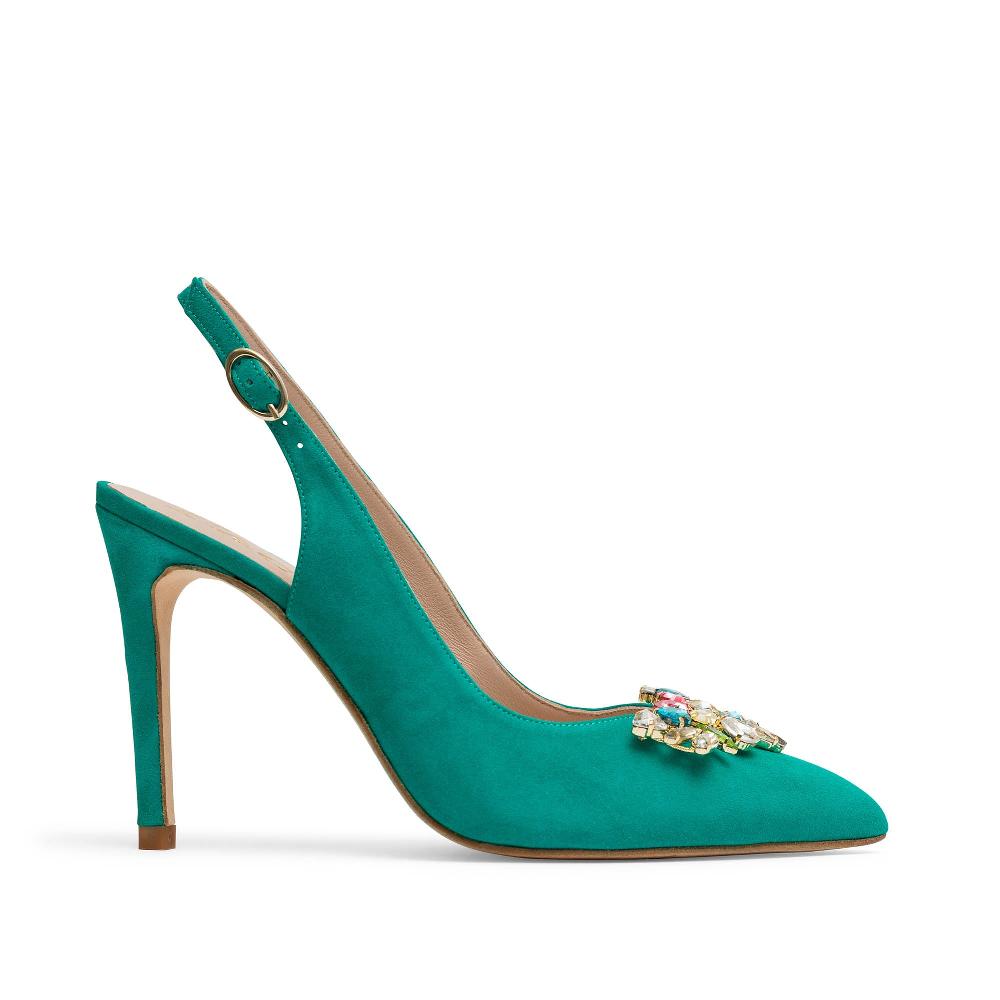 paco gil CASILDA GREEN SUEDE