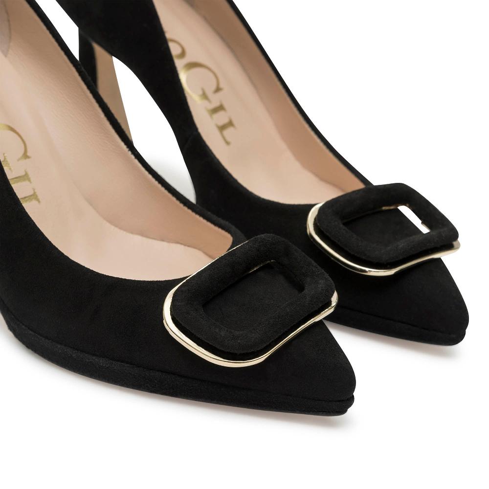 Paco Gil CELIA BLACK SUEDE