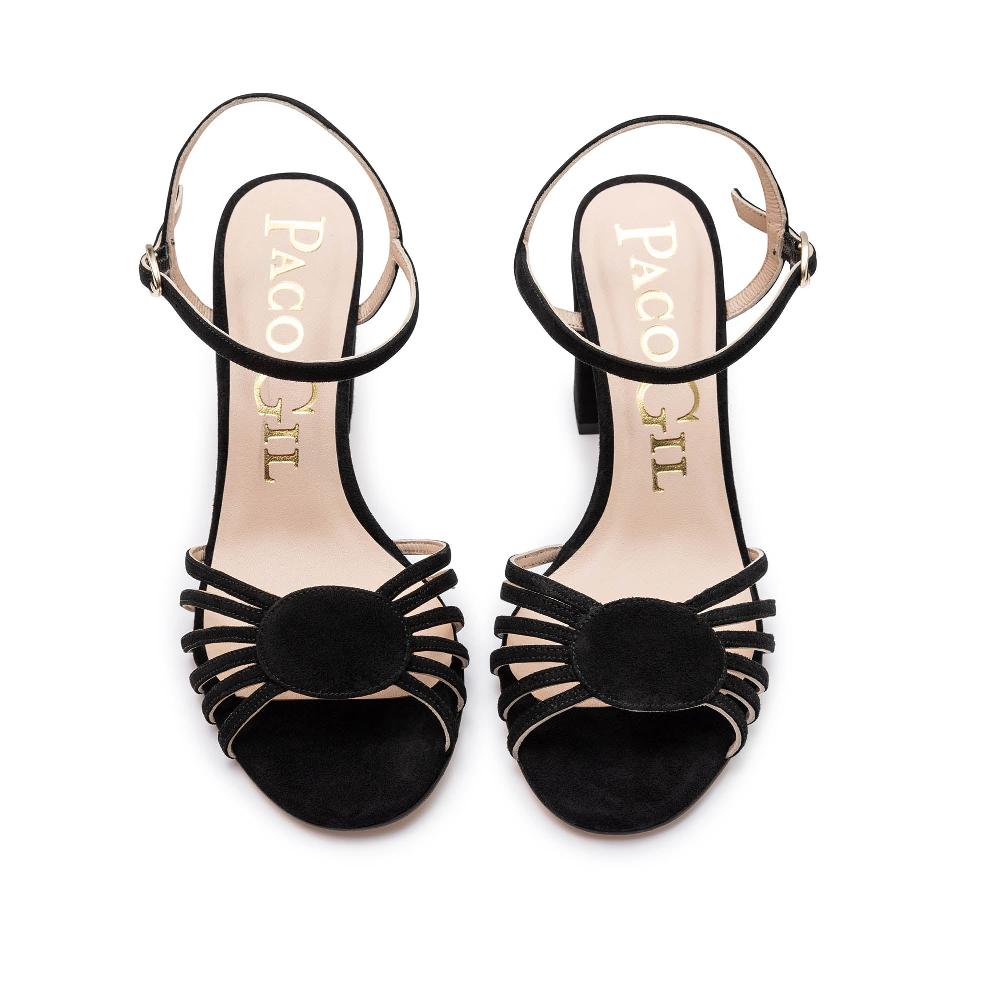 Paco Gil CHARIS BLACK SUEDE
