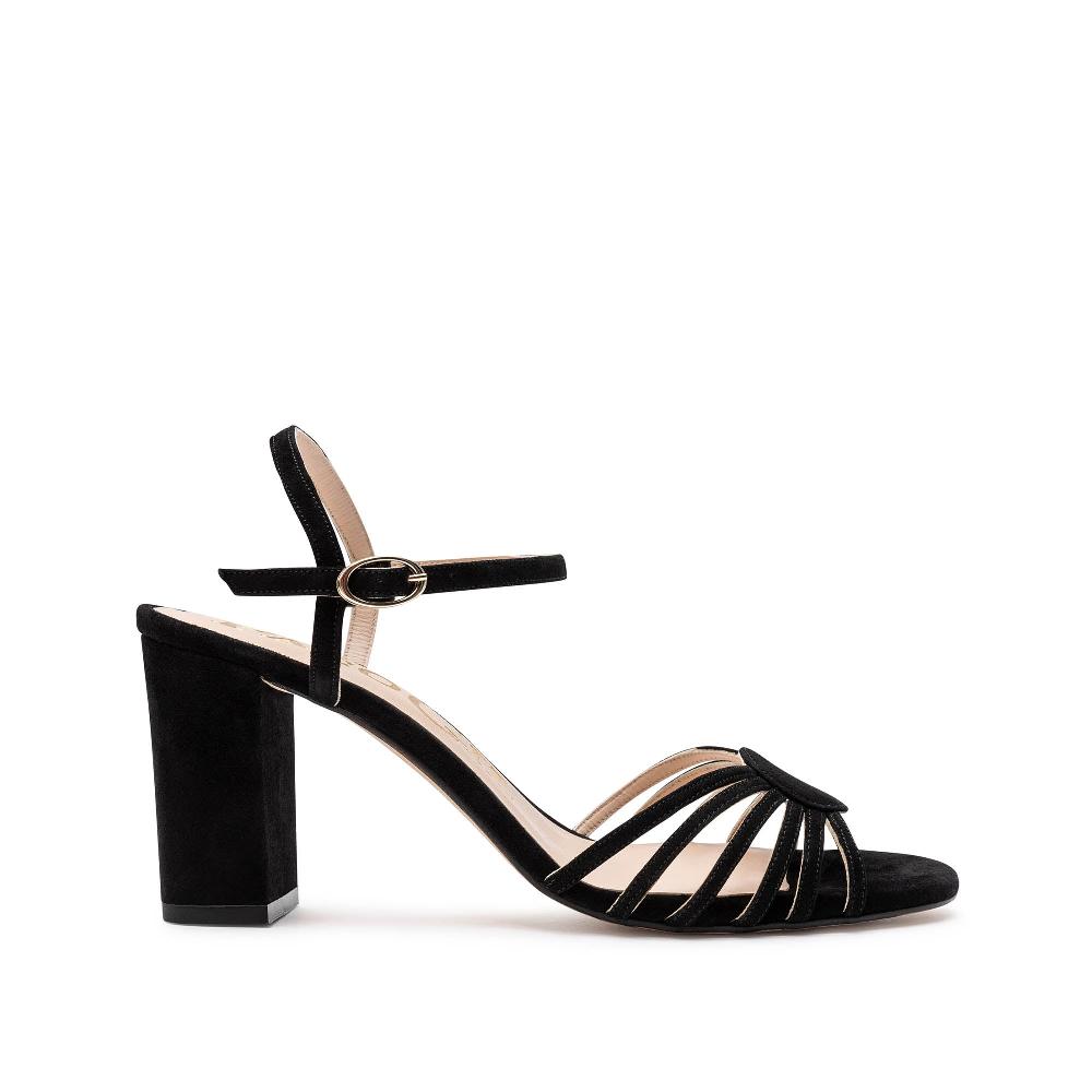 paco gil CHARIS BLACK SUEDE