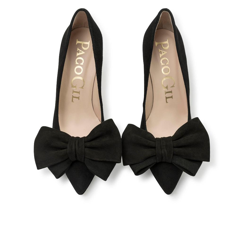 Paco Gil CLARA BLACK SUEDE