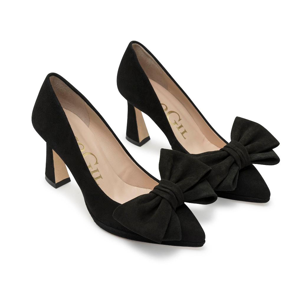 Paco Gil CLARA BLACK SUEDE