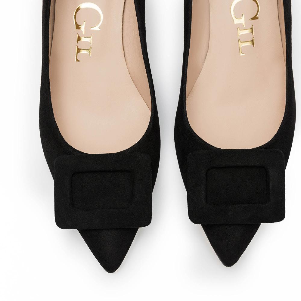 Paco Gil CORA BLACK SUEDE