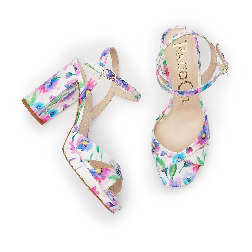 Paco Gil CYNTHIA BLUE FLOWER