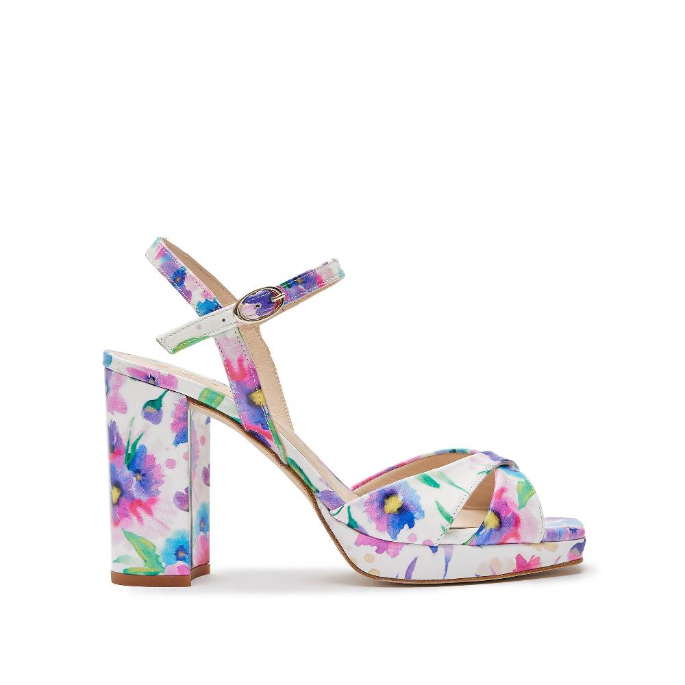 paco gil CYNTHIA BLUE FLOWER