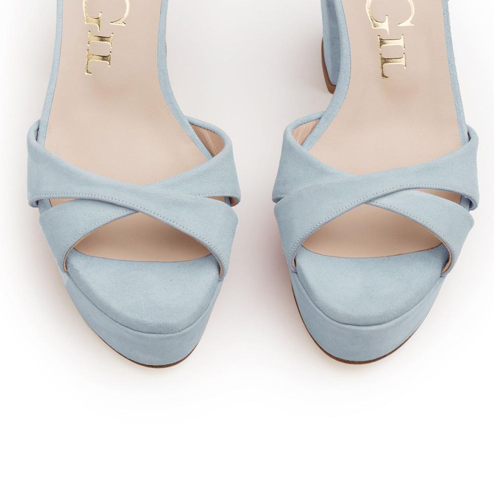 Paco Gil DEMI AZURE SUEDE