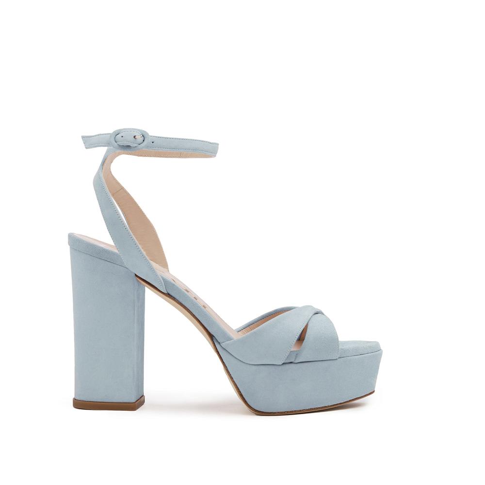 paco gil DEMI AZURE SUEDE