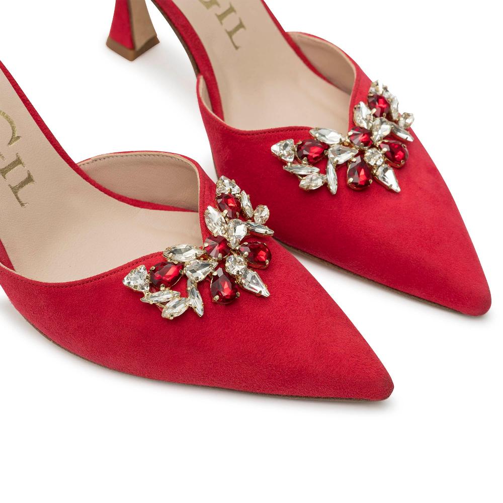 Paco Gil EMMA RED SUEDE