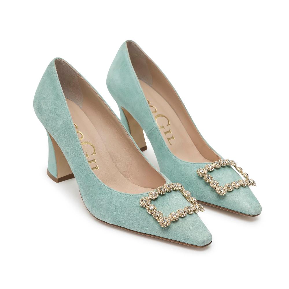 Paco Gil FRANCISCA AGUAMARINE SUEDE