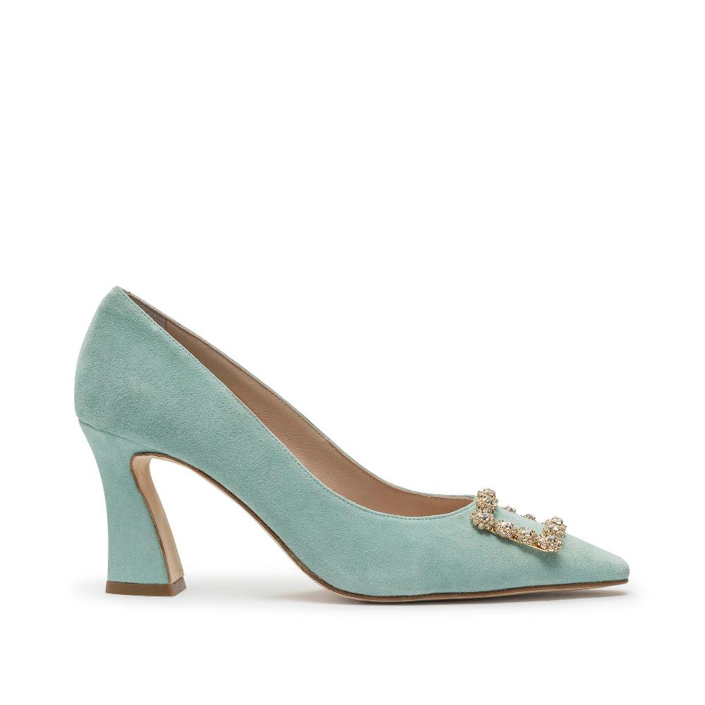 paco gil FRANCISCA AGUAMARINE SUEDE