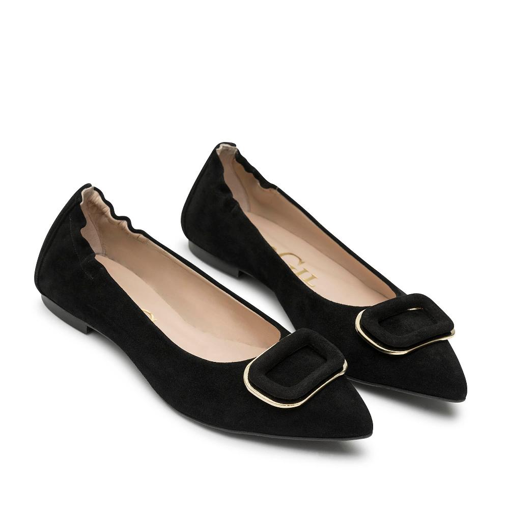 Paco Gil FRIDA BLACK SUEDE