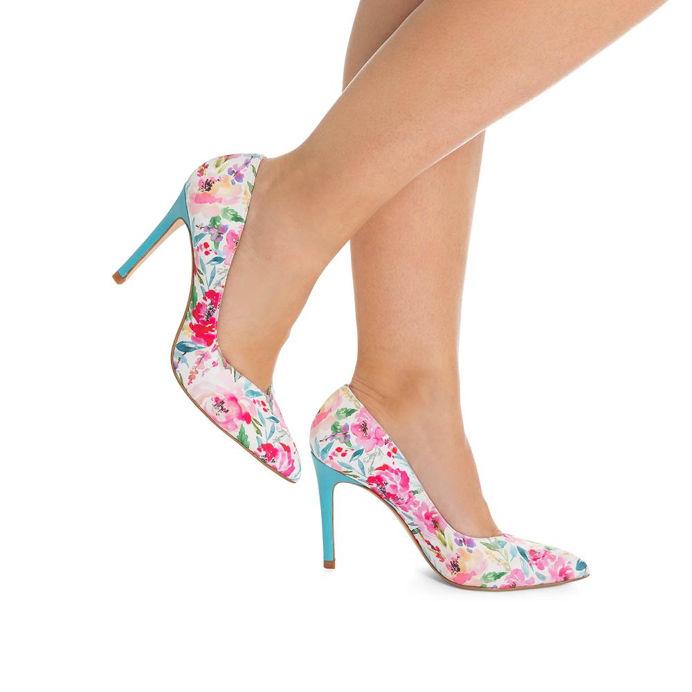 Paco Gil GENOVEVA BLUE FLOWER