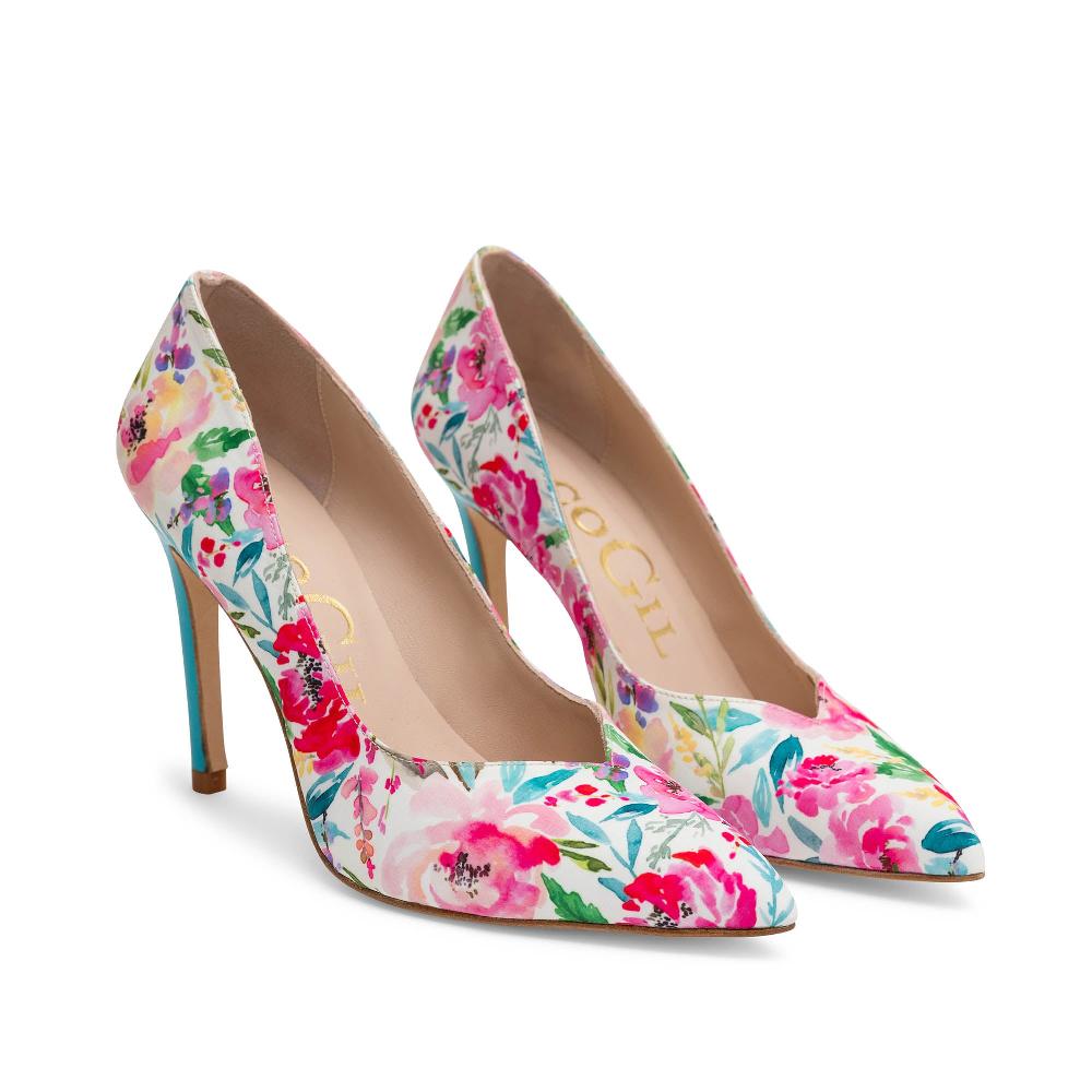 Paco Gil GENOVEVA BLUE FLOWER