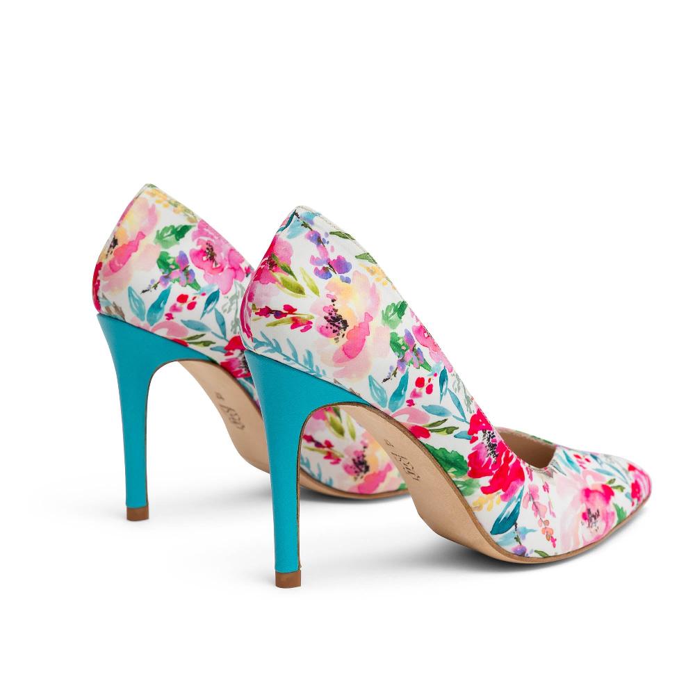 Paco Gil GENOVEVA BLUE FLOWER