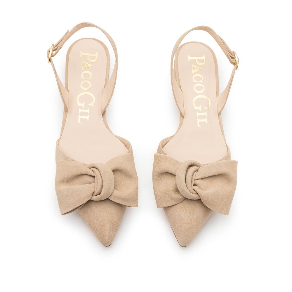 Paco Gil GIANNA BEIGE SUEDE