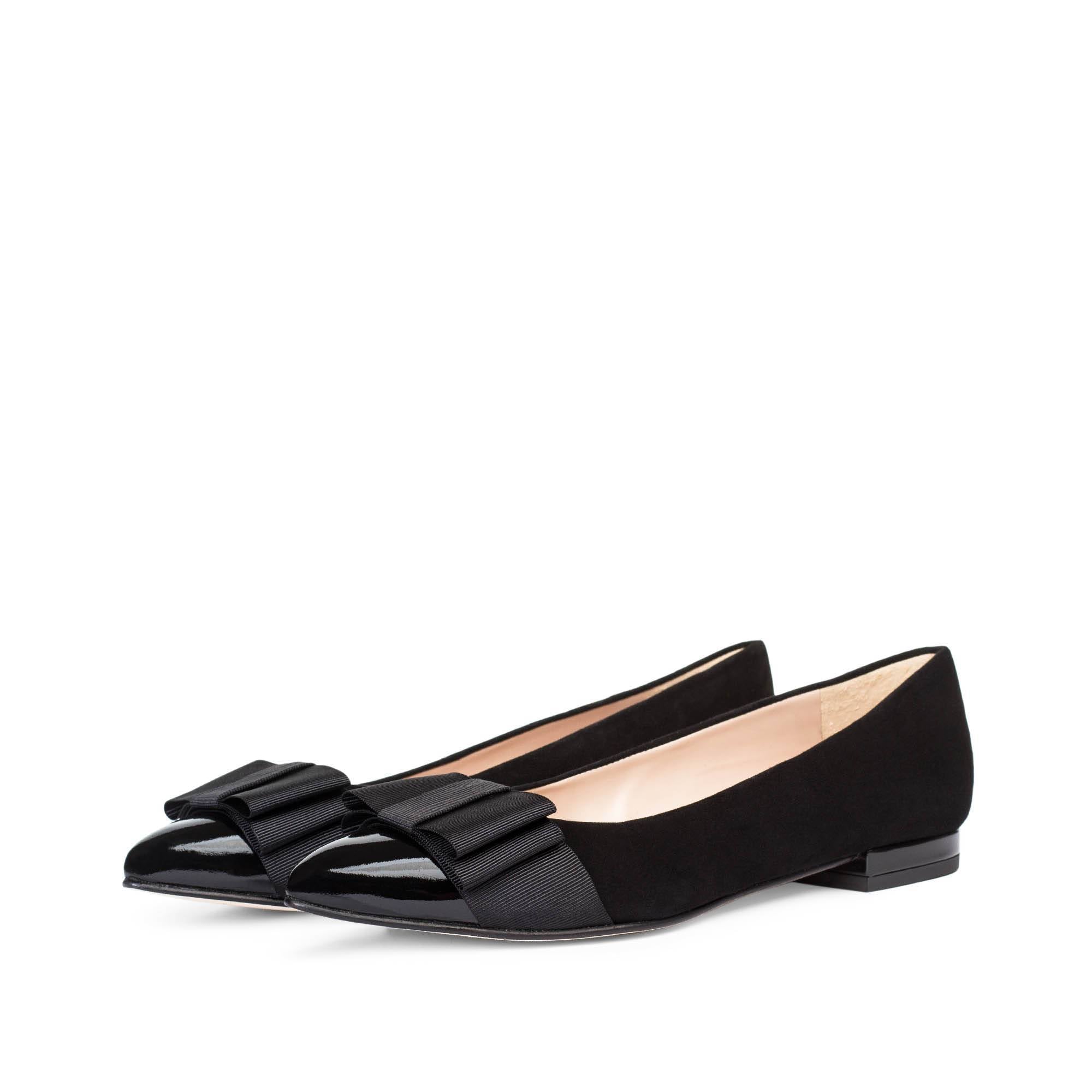 Paco Gil GLORIA BLACK PATENT/SUEDE