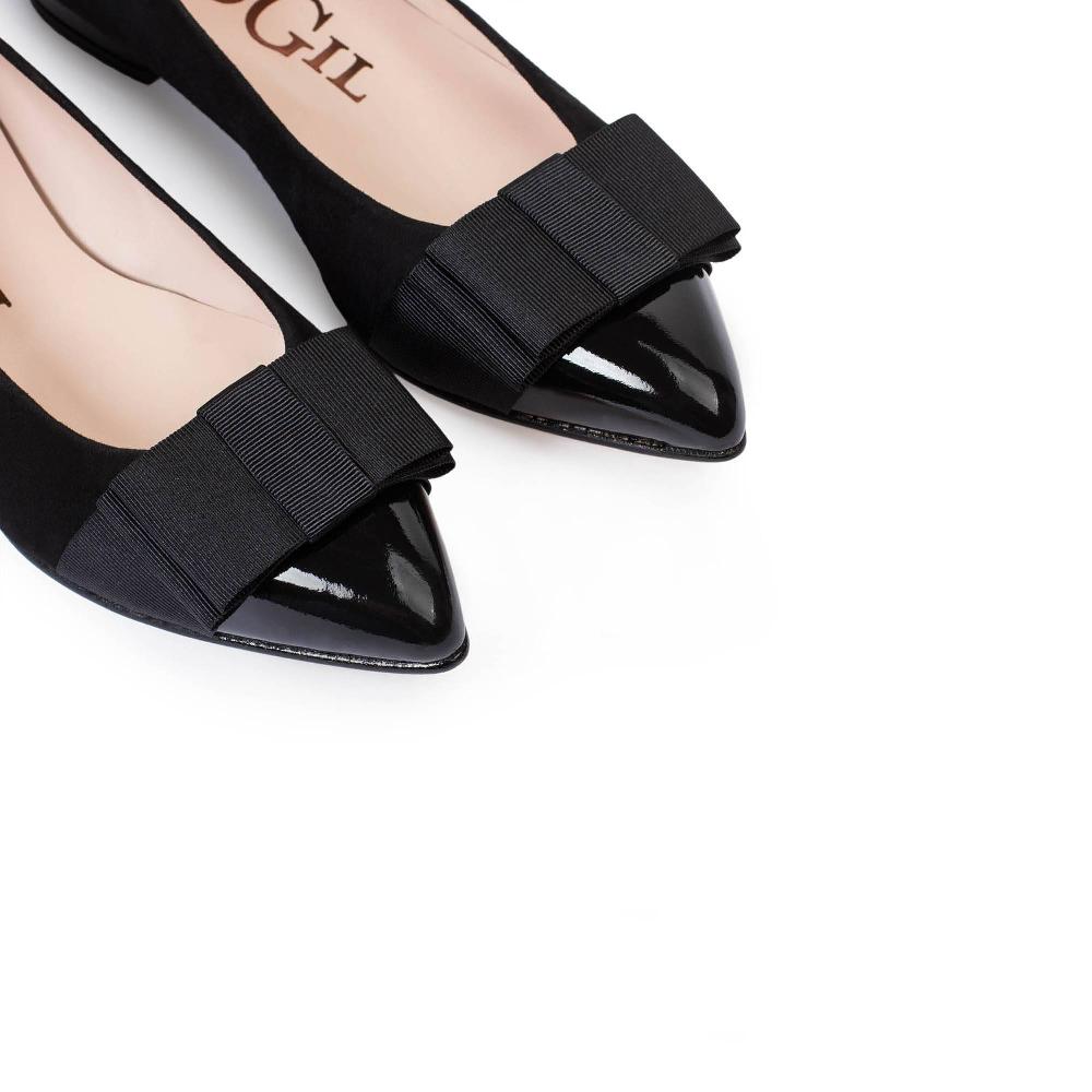 Paco Gil GLORIA BLACK PATENT/SUEDE