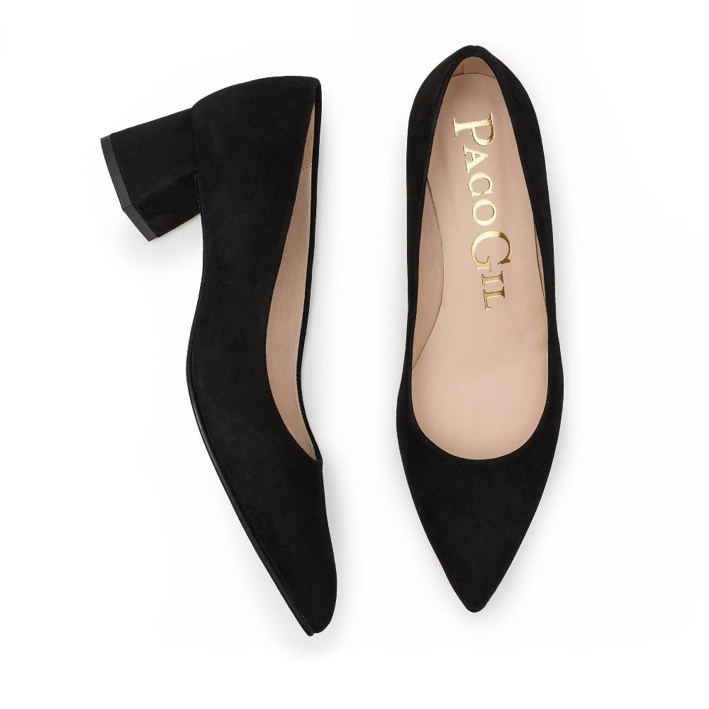 Paco Gil GRETA BLACK SUEDE