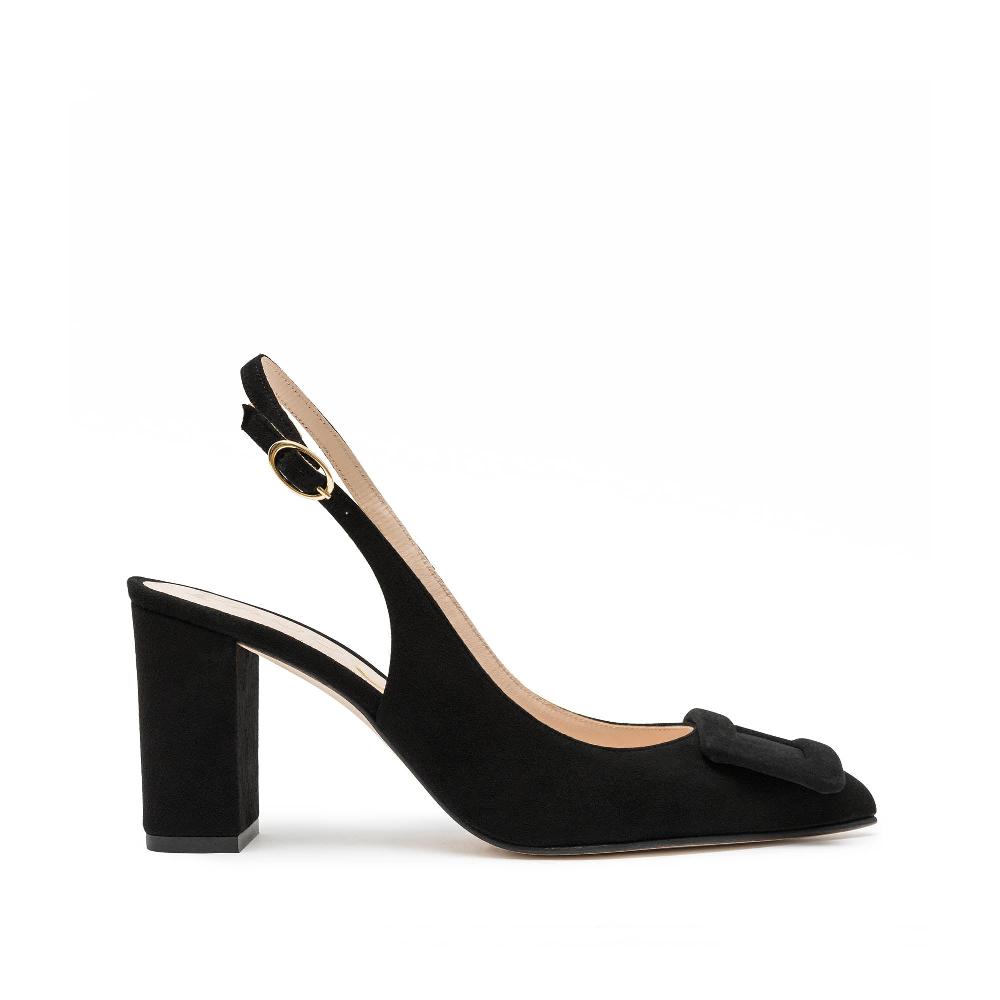 paco gil HELIA BLACK SUEDE