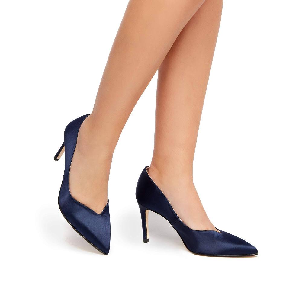 Paco Gil ITZIAR NAVY IMPERIAL SATIN