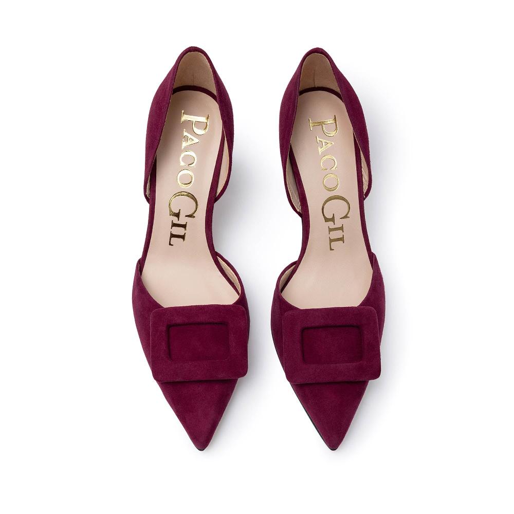 Paco Gil JANE WINE SUEDE