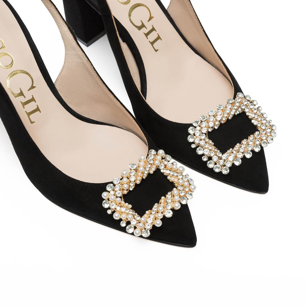 Paco Gil KAIA BLACK SUEDE