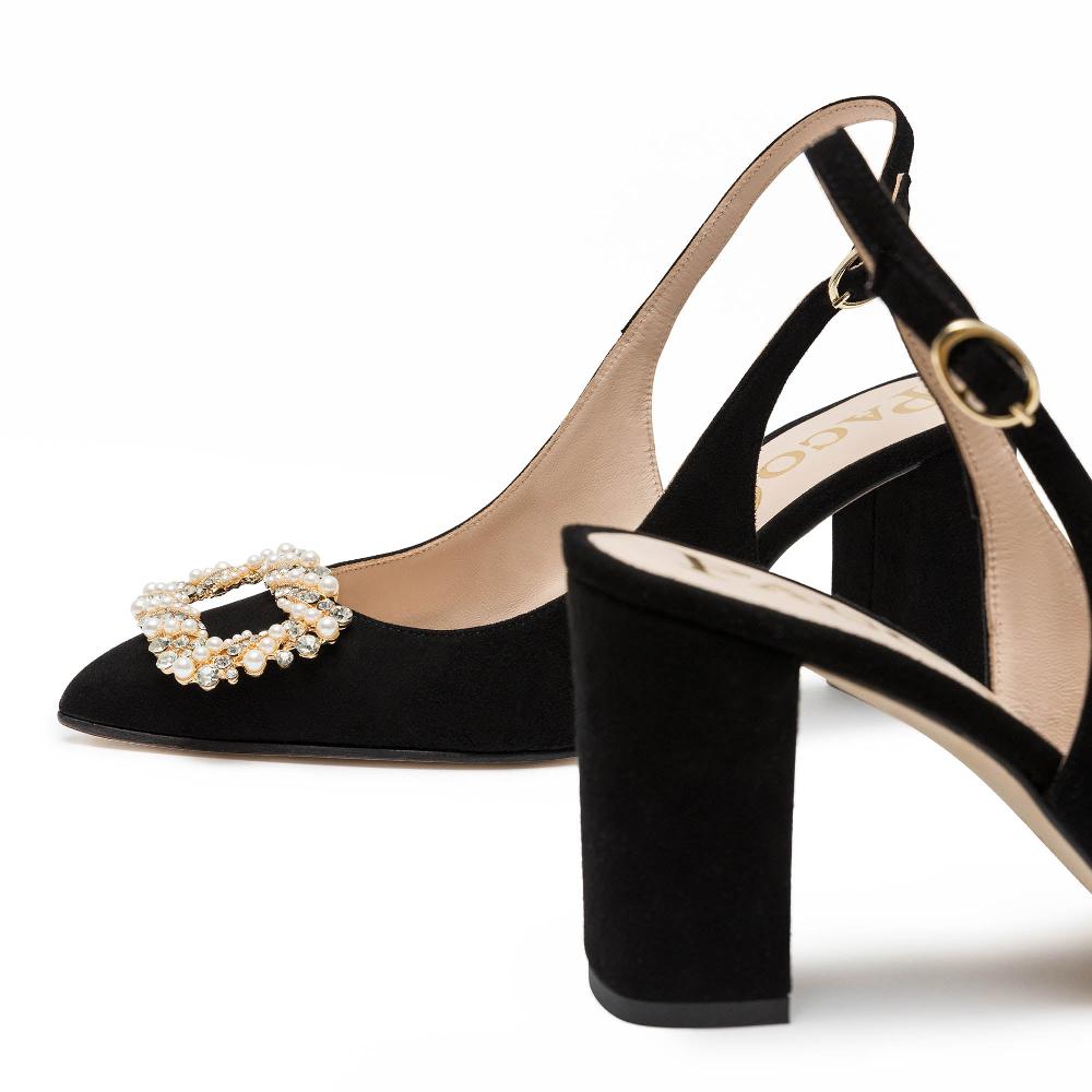 Paco Gil KAIA BLACK SUEDE