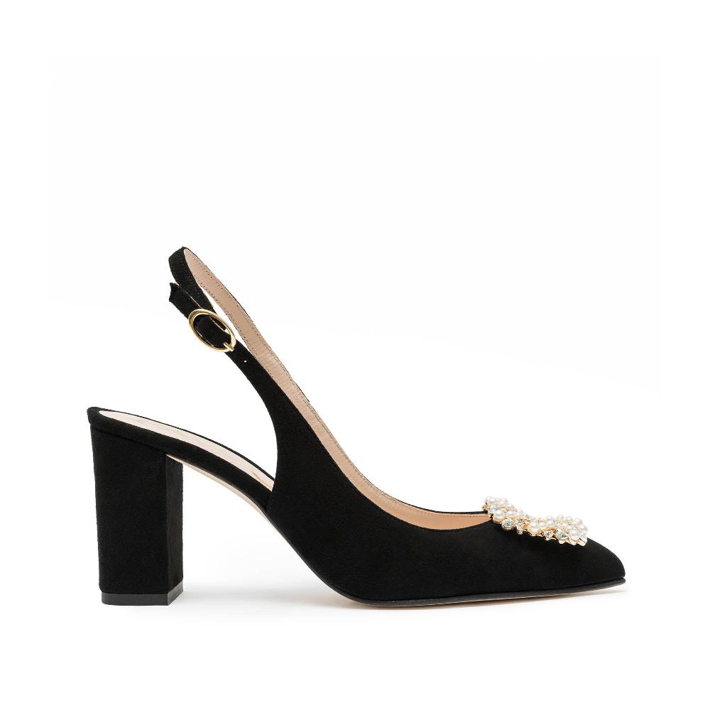 paco gil KAIA BLACK SUEDE