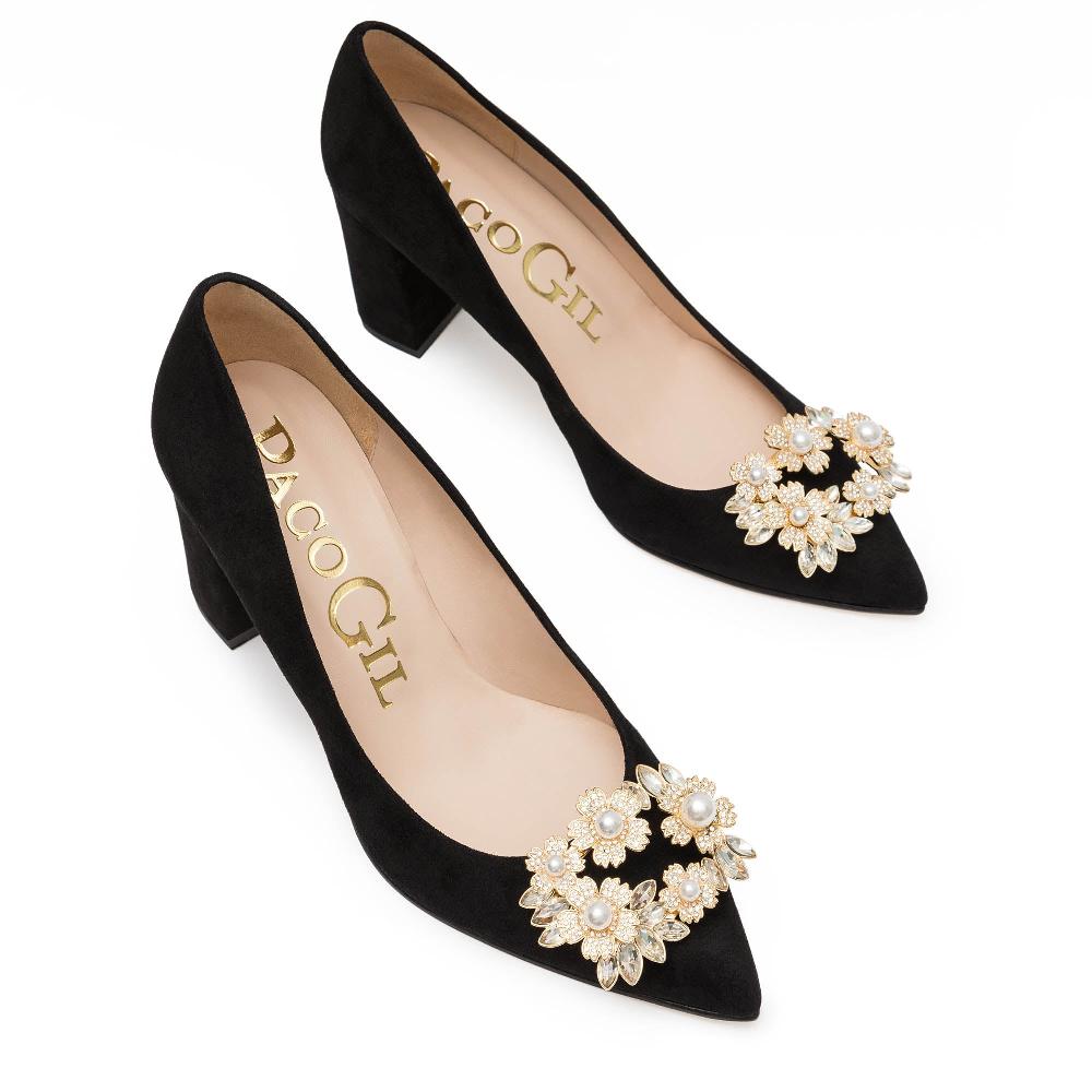 Paco Gil LAINA BLACK SUEDE