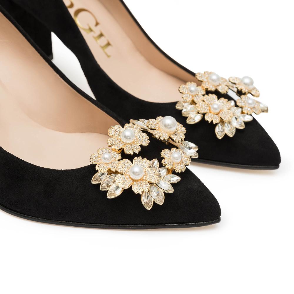 Paco Gil LAINA BLACK SUEDE