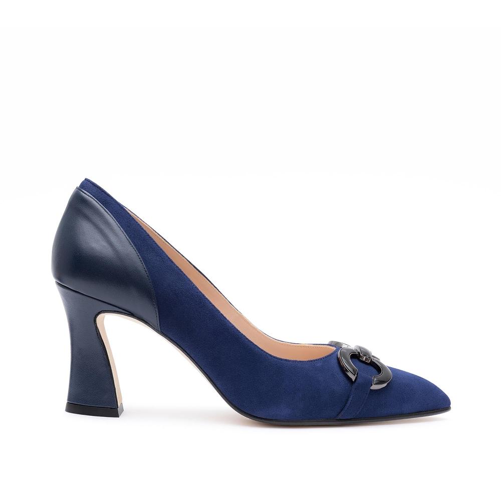 paco gil LUCRECIA NAVY SUEDE/NAPA