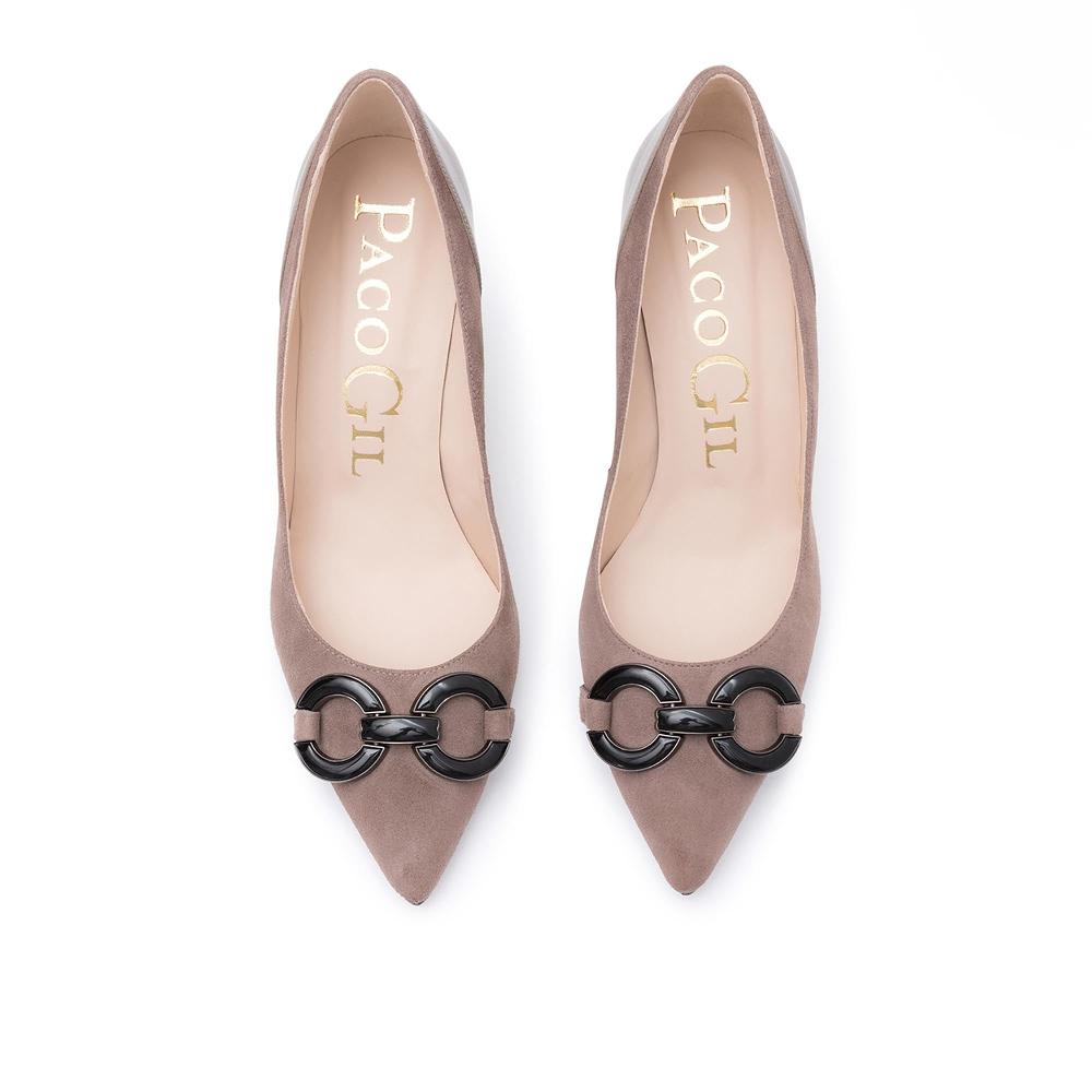 Paco Gil LUCRECIA TOPO SUEDE/NAPA