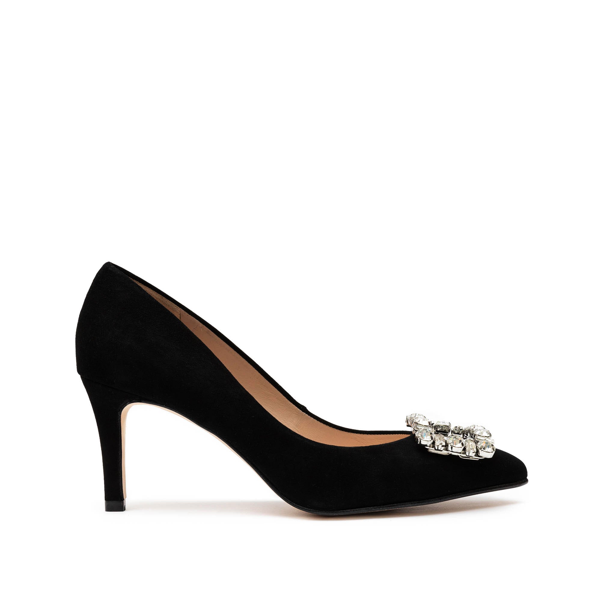 paco gil LYRA BLACK SUEDE BRIGHT