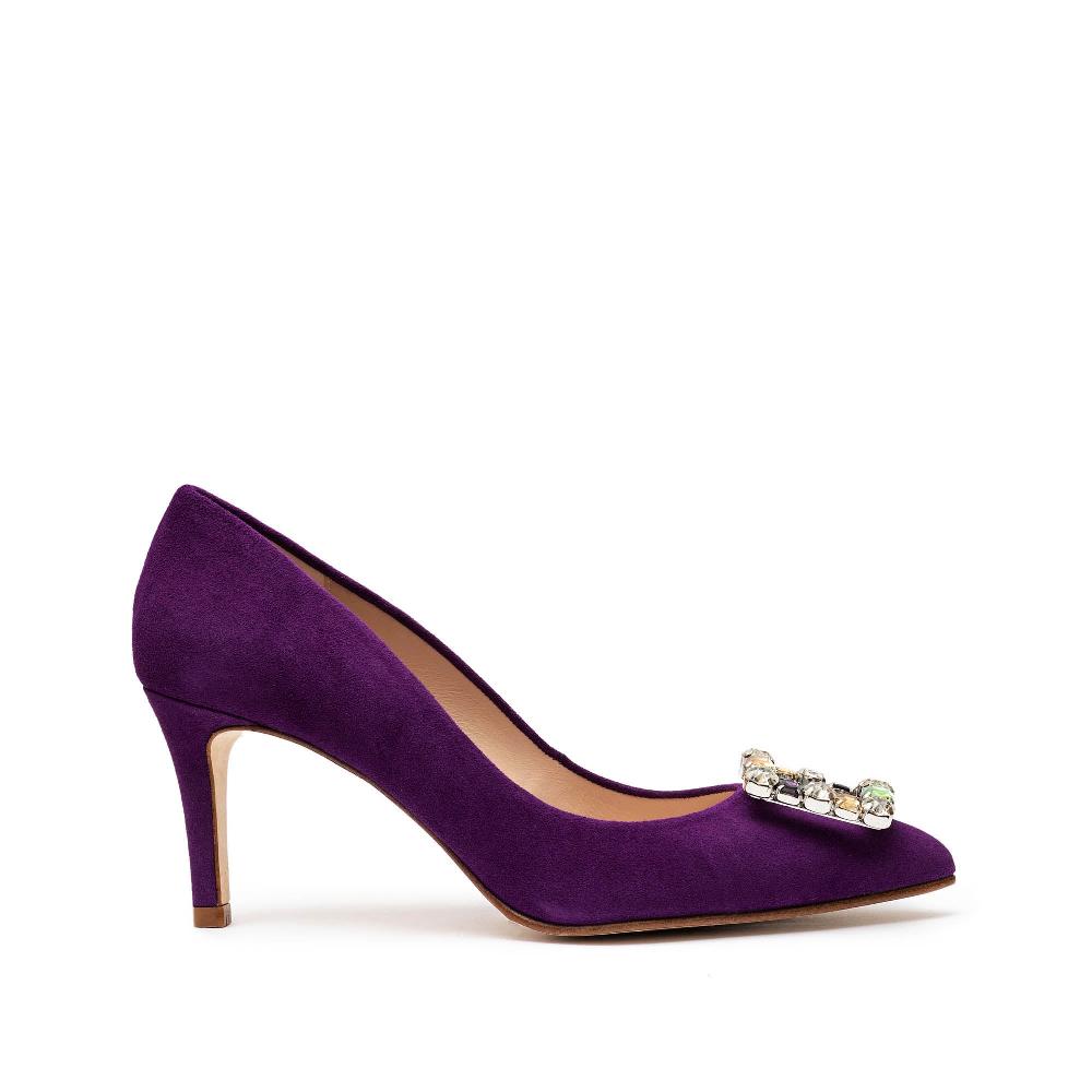 paco gil LYRA PURPLE SUEDE