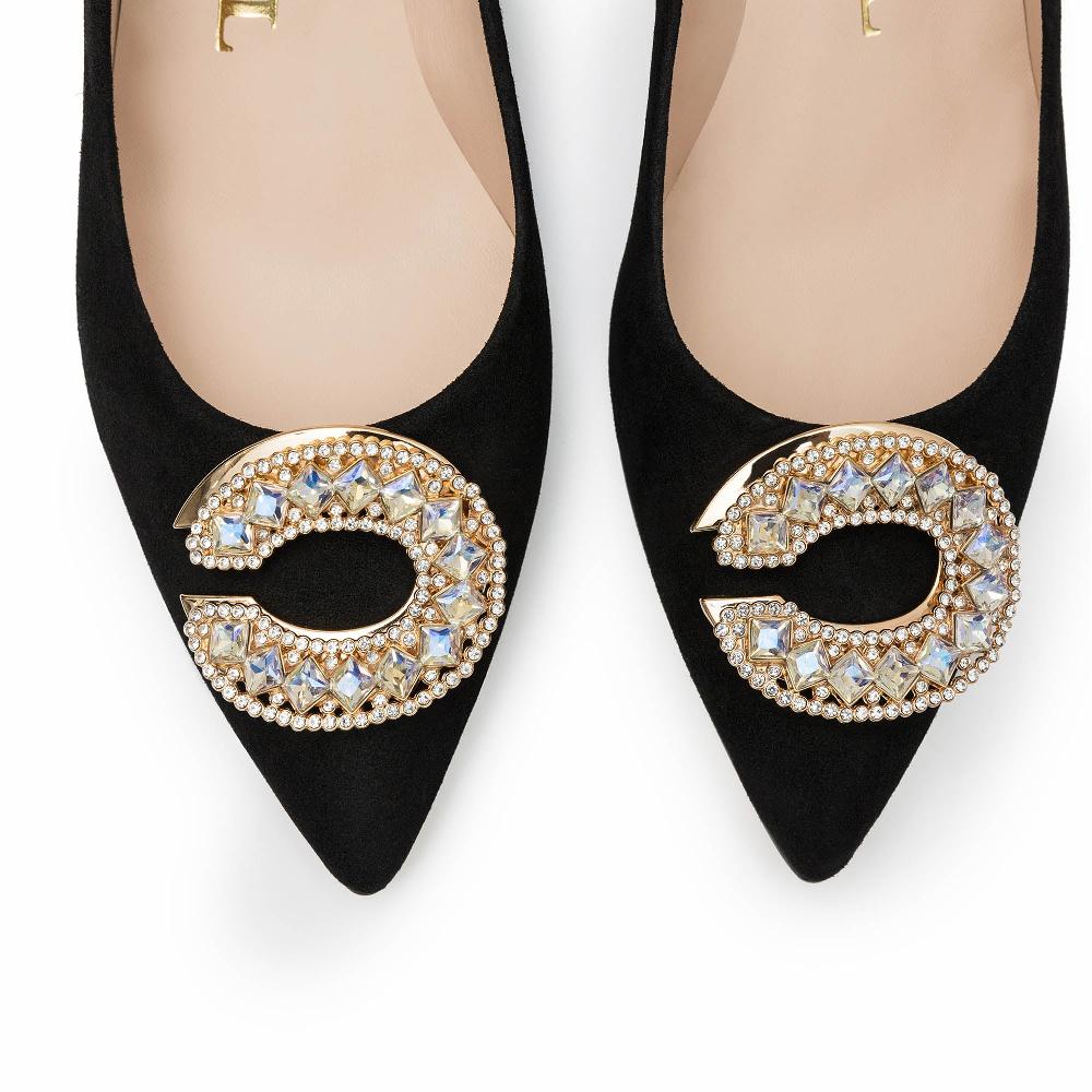 Paco Gil MADELIA BLACK SUEDE