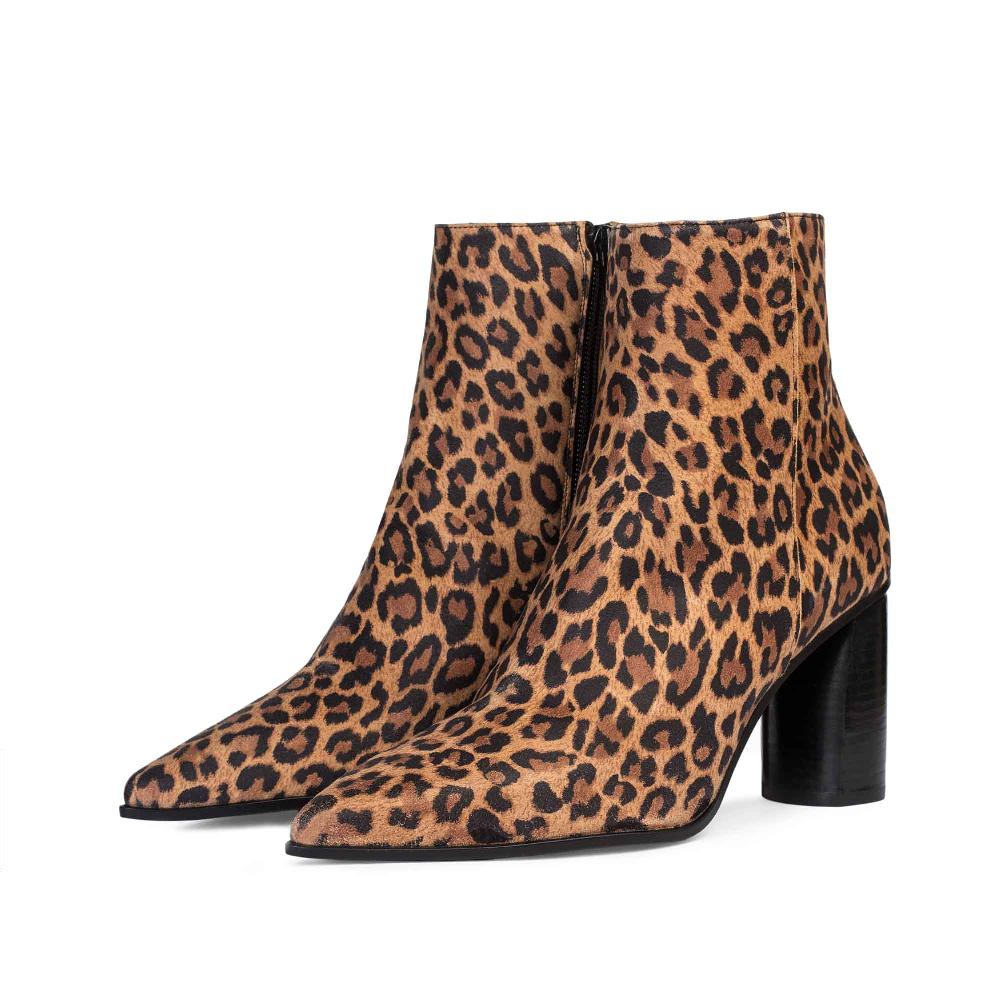 Paco Gil NATALIA LEOPARD SUEDE