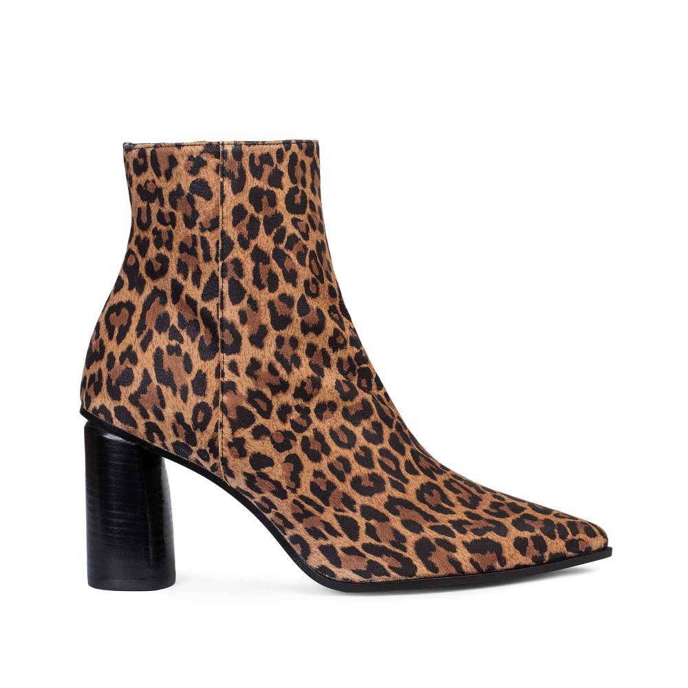 paco gil NATALIA LEOPARD SUEDE