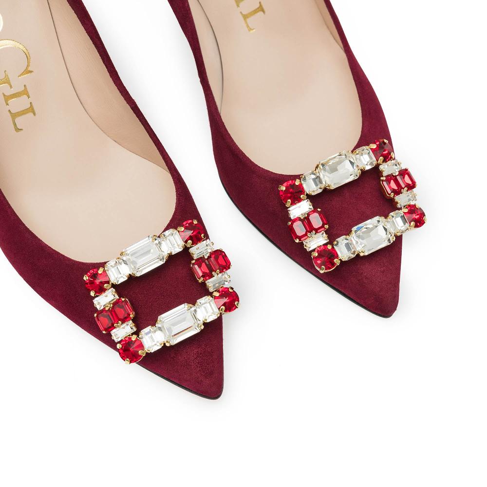 Paco Gil NICOLE WINE SUEDE