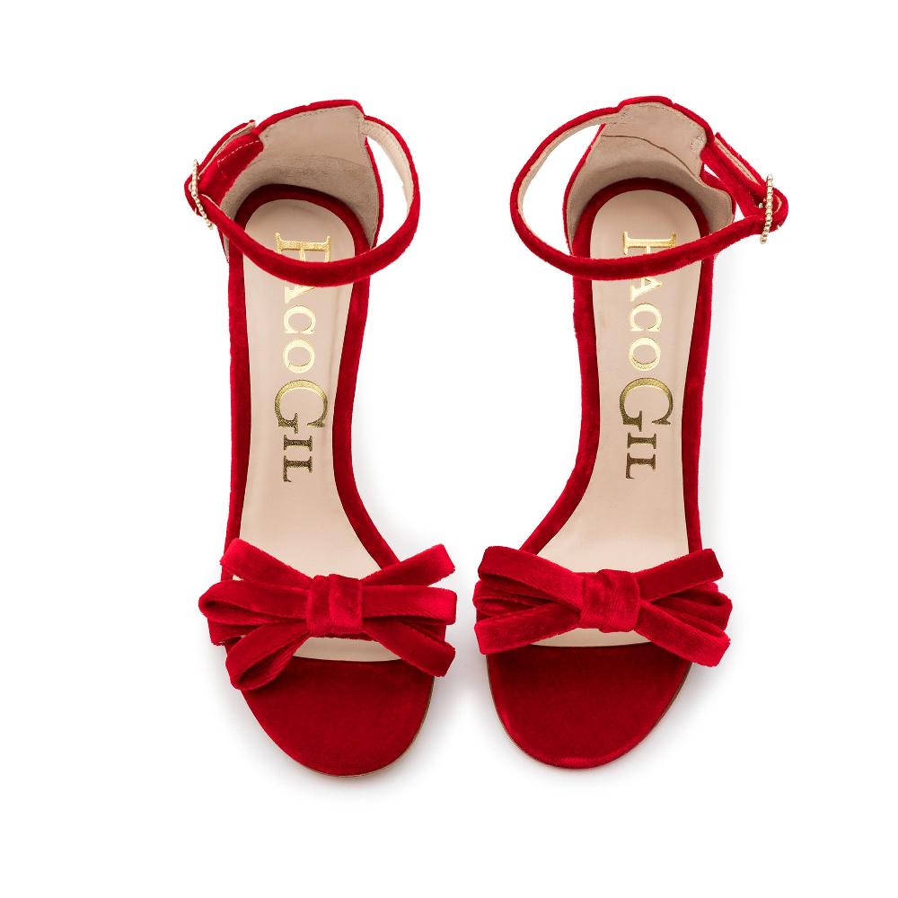 Paco Gil OLYMPIA RED VELVET