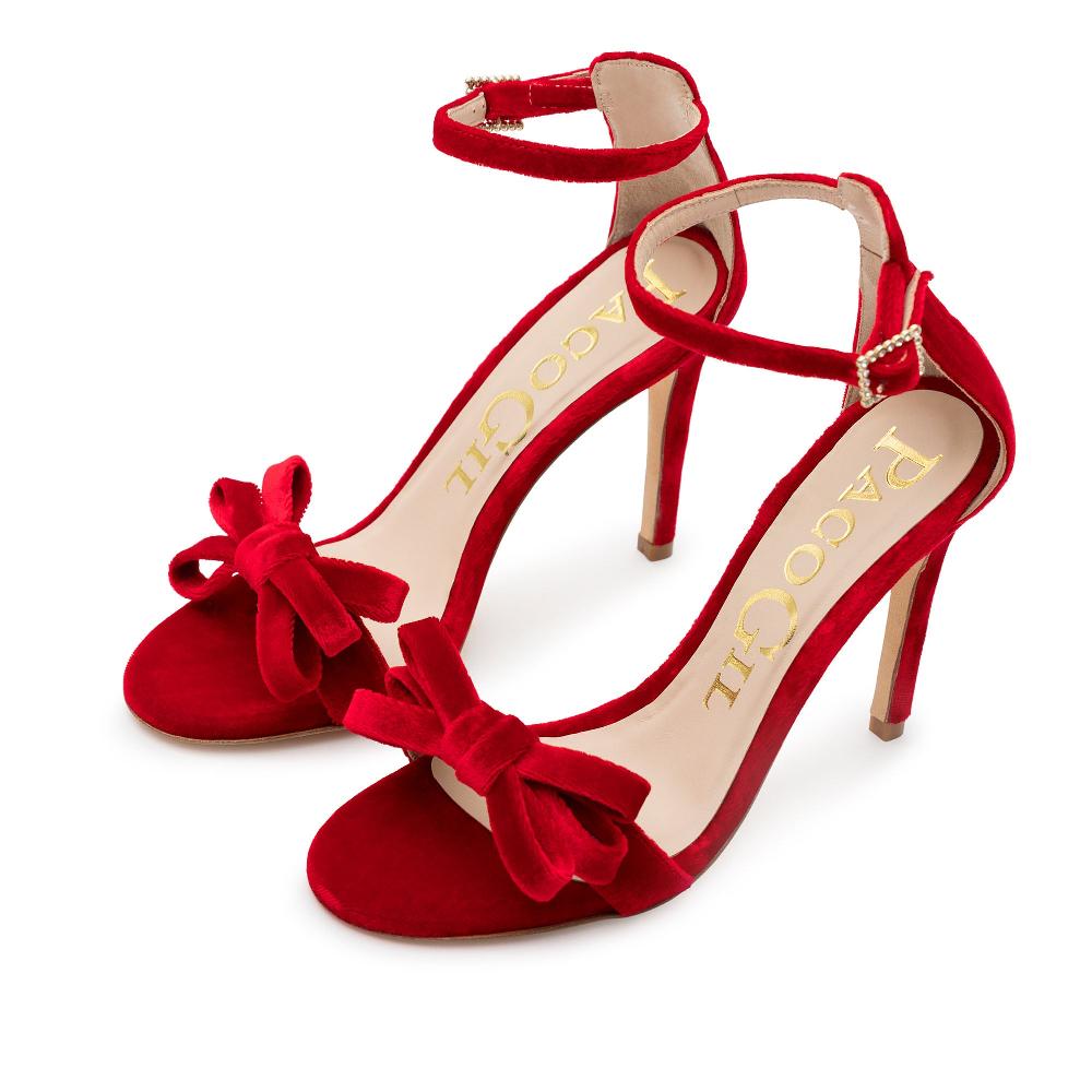 Paco Gil OLYMPIA RED VELVET