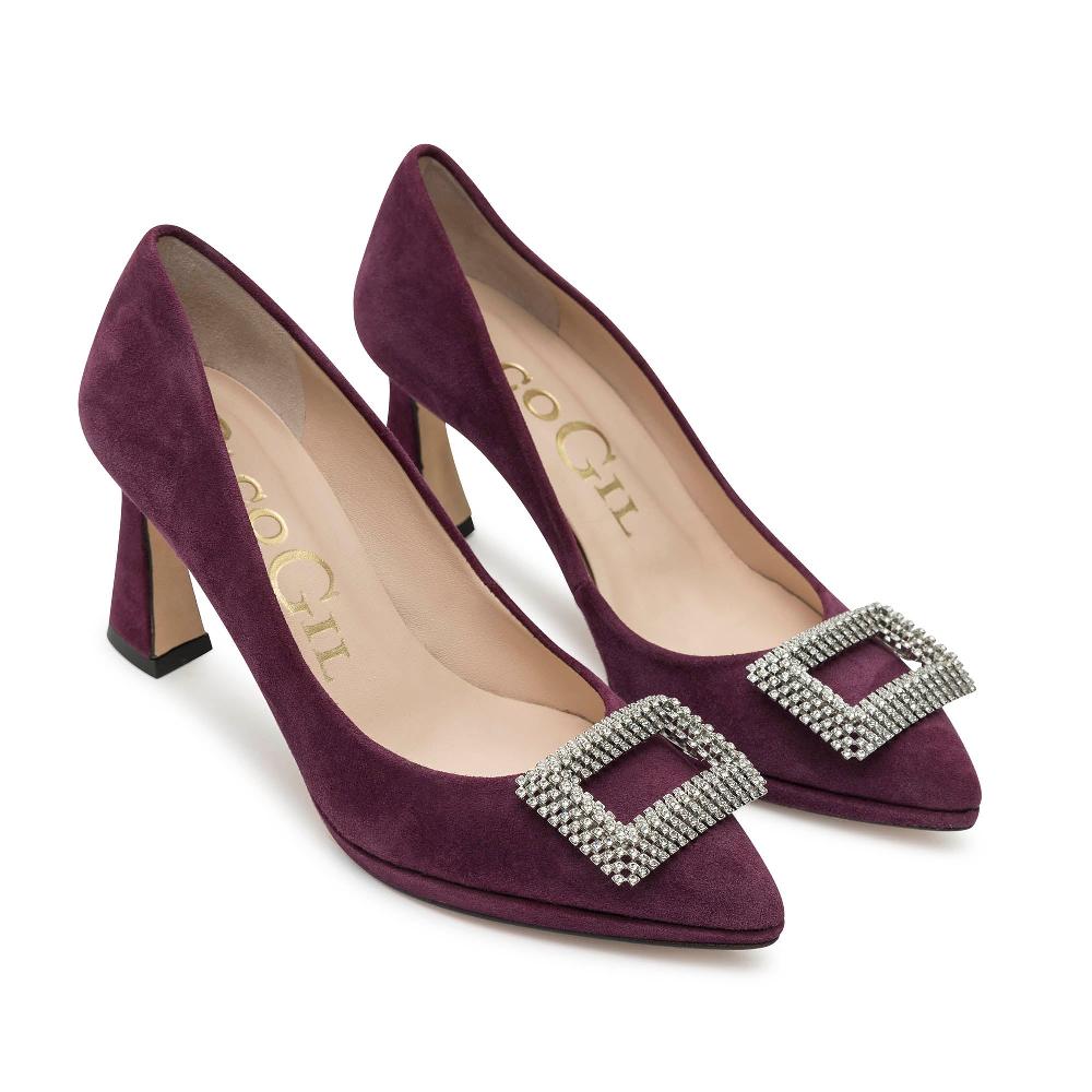 Paco Gil PATRICIA AUBERGINE SUEDE