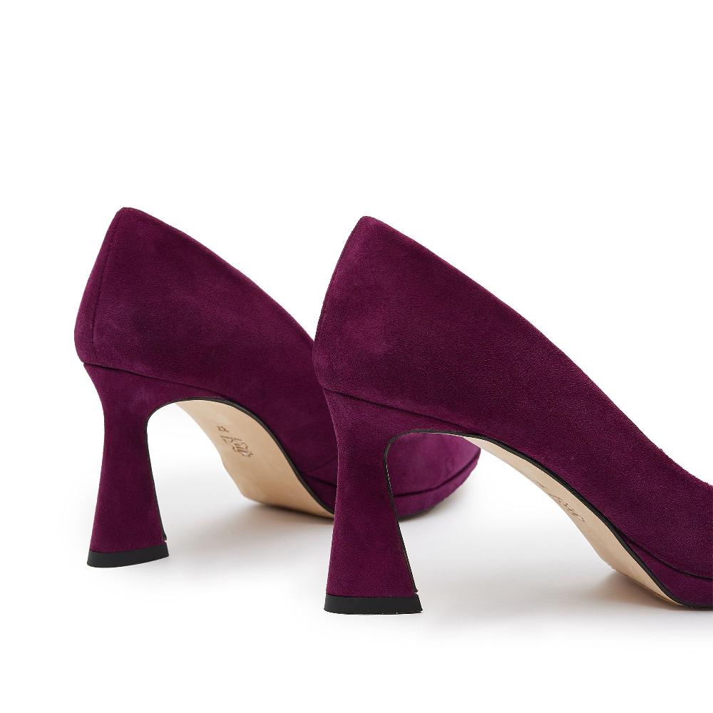 Paco Gil PATRICIA AUBERGINE SUEDE