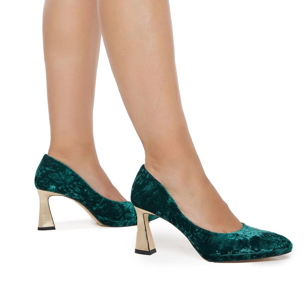 Paco Gil REGINA GREEN VELVET