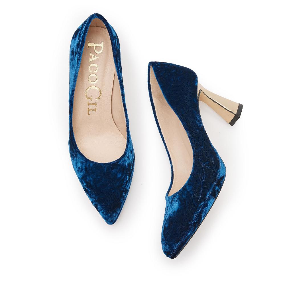 Paco Gil REGINA NAVY VELVET