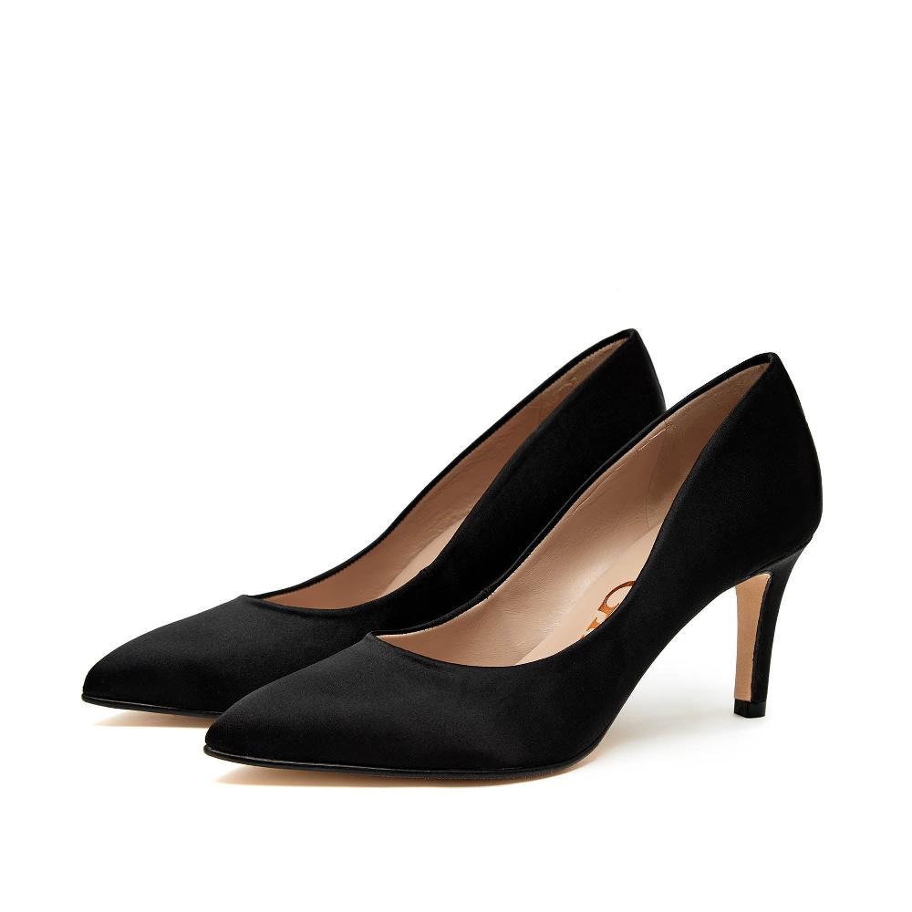 Paco Gil RITA BLACK IMPERIAL SATIN