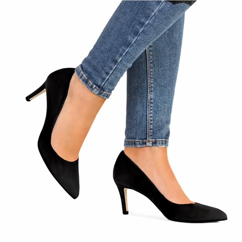 Paco Gil RITA BLACK SUEDE